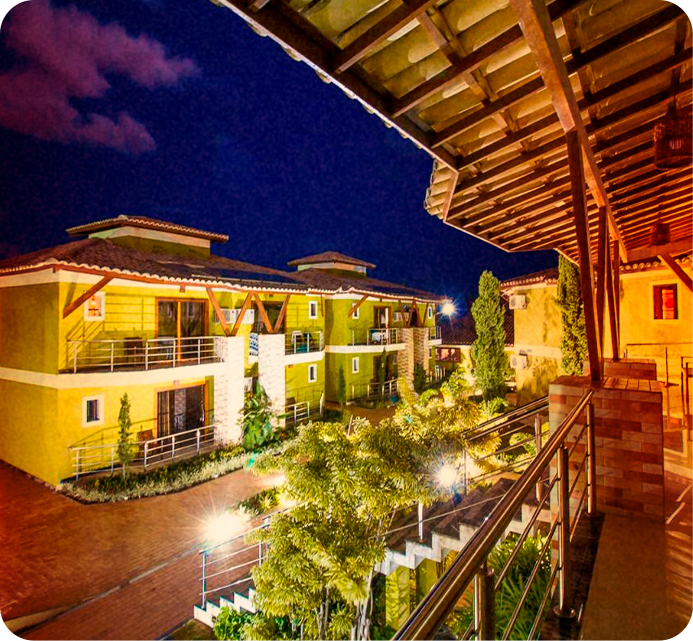 Vila Miola à noite